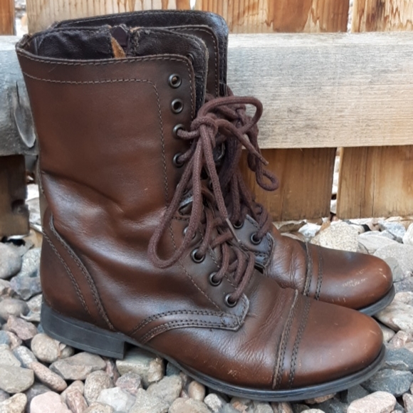 troopa brown leather